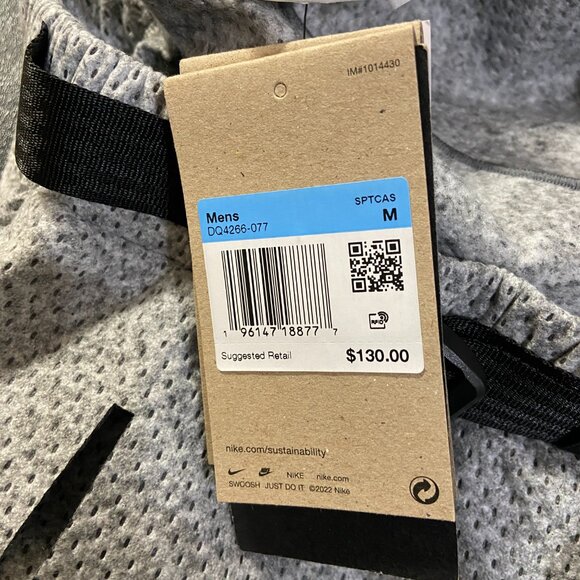 Nike Forward Therma Fit ADV Tech Pack Joggers Pants Gray Men's M DQ4266-077 NEW - Picture 12 of 16